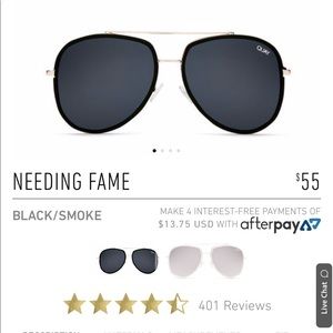 Needing Frame Quay Sunglasses